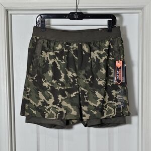 5.11 Men's PT-R Havoc Pro Shorts Size Medium Ranger Green Tropos Camo